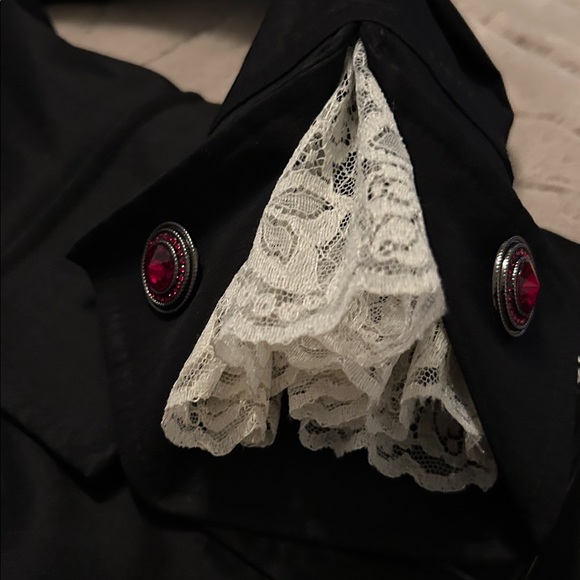 # 139  Sexy, grunge, rock and roll Mötley Crüe Handcrafted coat - Picture 9 of 17